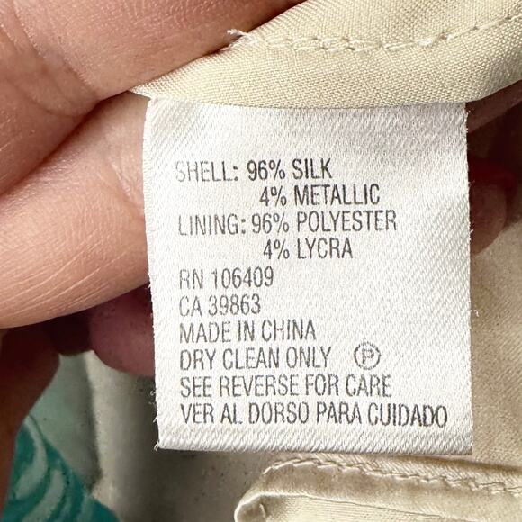 Antonio Melani Y2K Silk Fairy Ocean Sparkle Babydoll Empire Waist Mini Dress - Picture 9 of 9